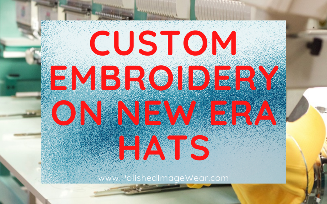 Custom Embroidery On New Era Hats