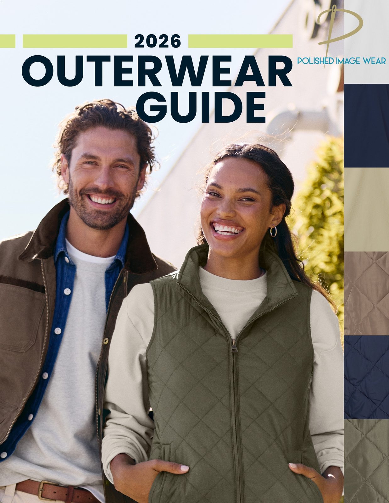 Outerwear Guide 2026 Catalog 2026 Outerwear Guide catalog by Polished Image Wear – custom embroidered jackets, vests and quilted outerwear